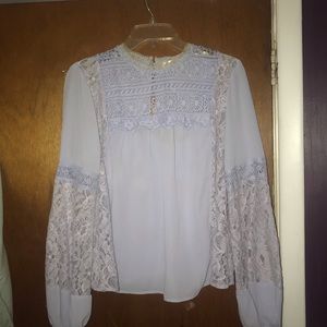 Forever 21 Sheer Blouse